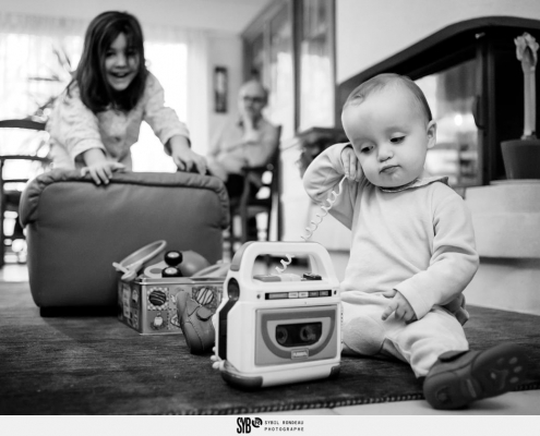 reportage de la vie de famille à Angers